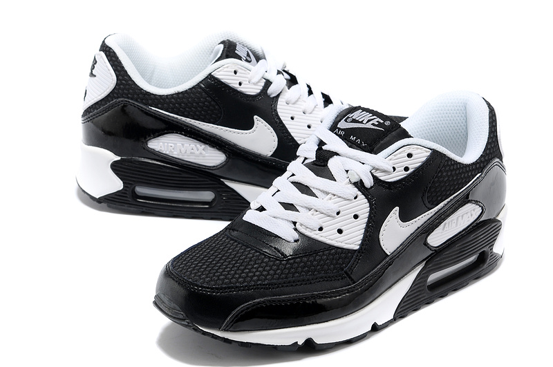 Nike Air Max Shoes Womens Black/White Online